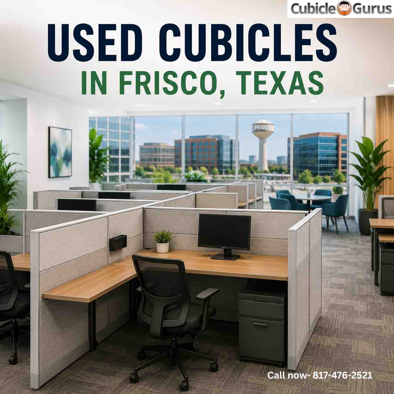 used cubicles in Frisco, Texas