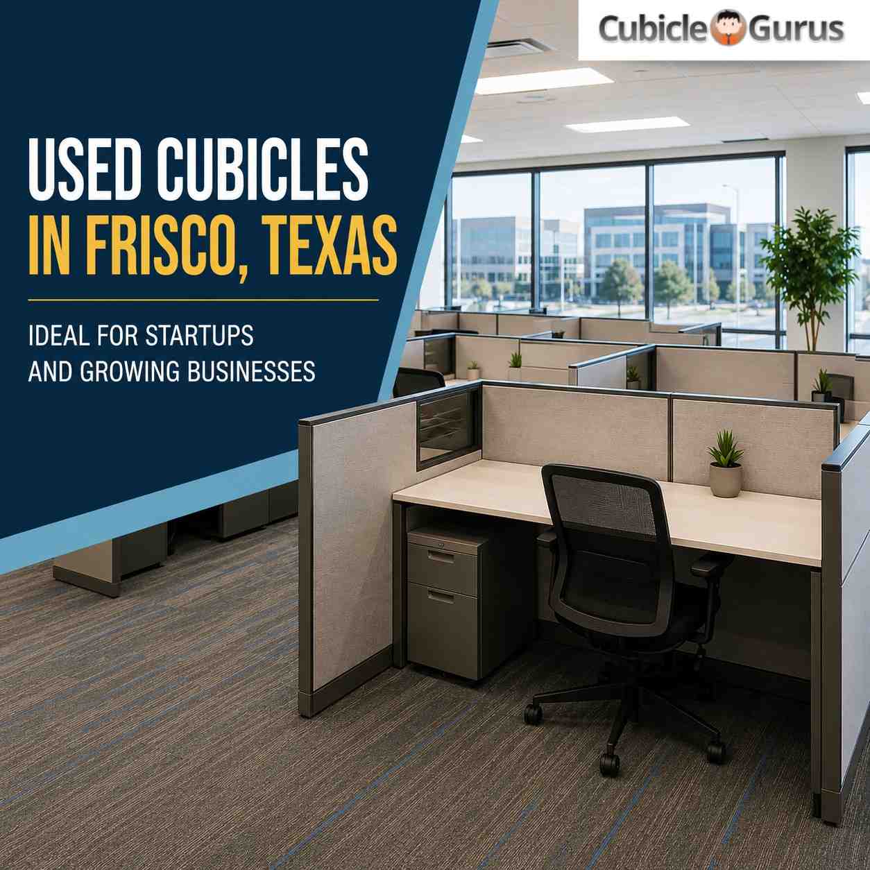 Used cubicles in Frisco, Texas