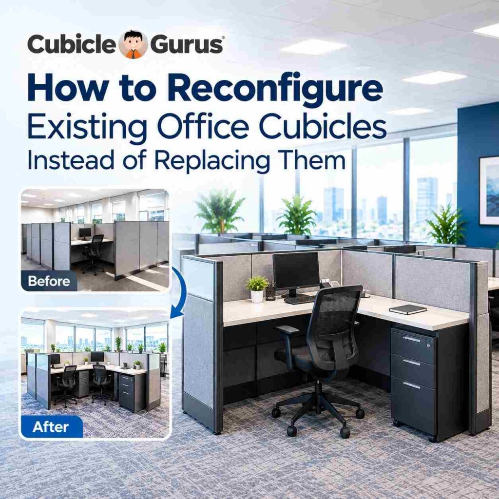 used reconfigurable cubicles